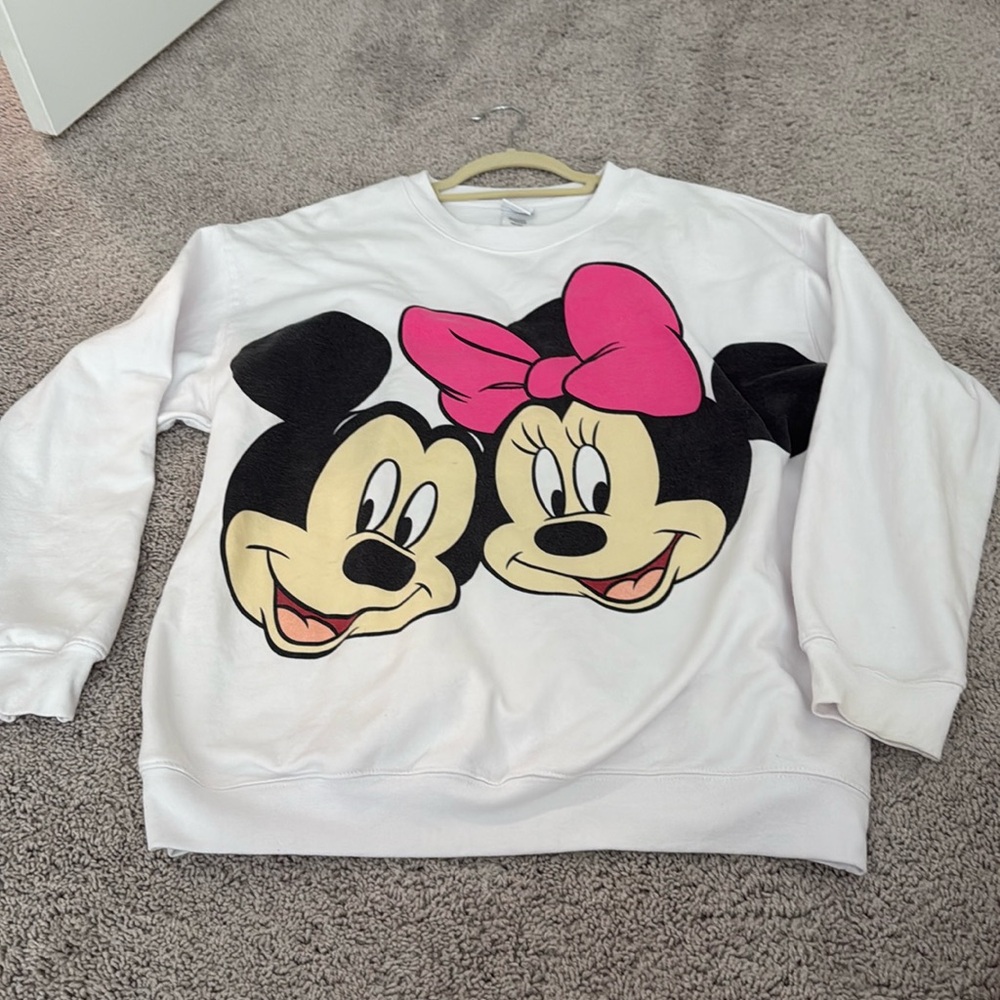 Disney Minnie & Mickey Sweatshirt Crewneck